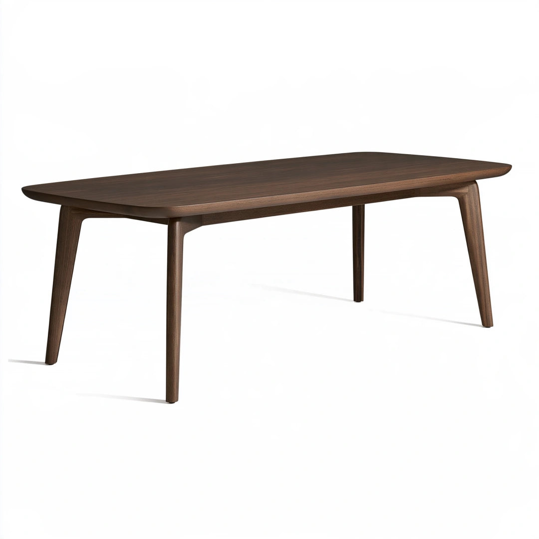 Esstisch 180 x 90 x 75 cm aus Holz in Dunkelbraun für Esszimmer im modernen Stil